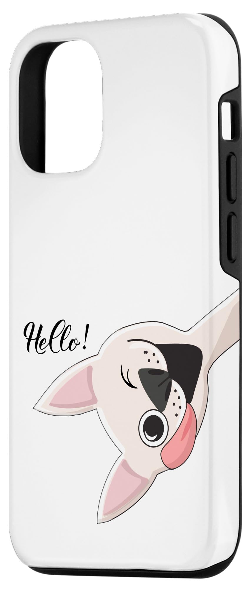 Funny Dog iPhone 12/12 Pro Case - Cute Puppy Cover for Daily Use