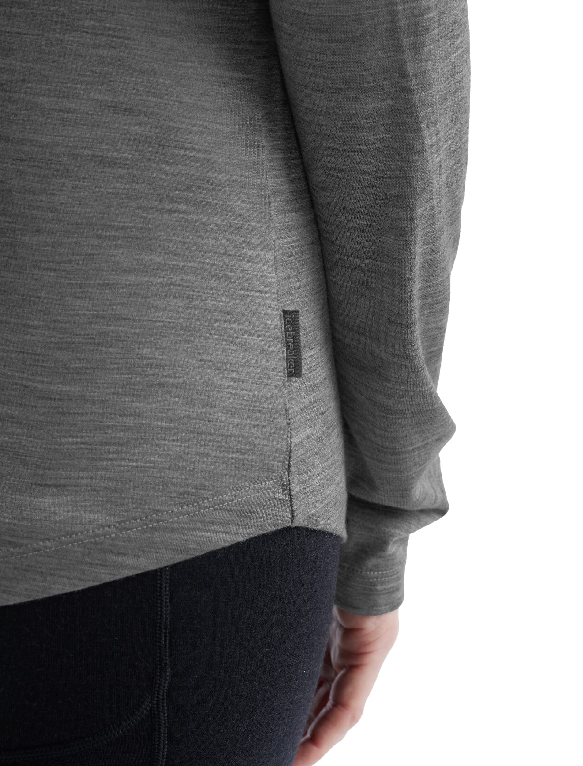 Icebreaker Women's Sphere II Long Sleeve Merino Wool T-Shirt - Breathable, Odor-Resistant & Moisture-Wicking Base Layer for Hiking, Travel & Outdoor Activities