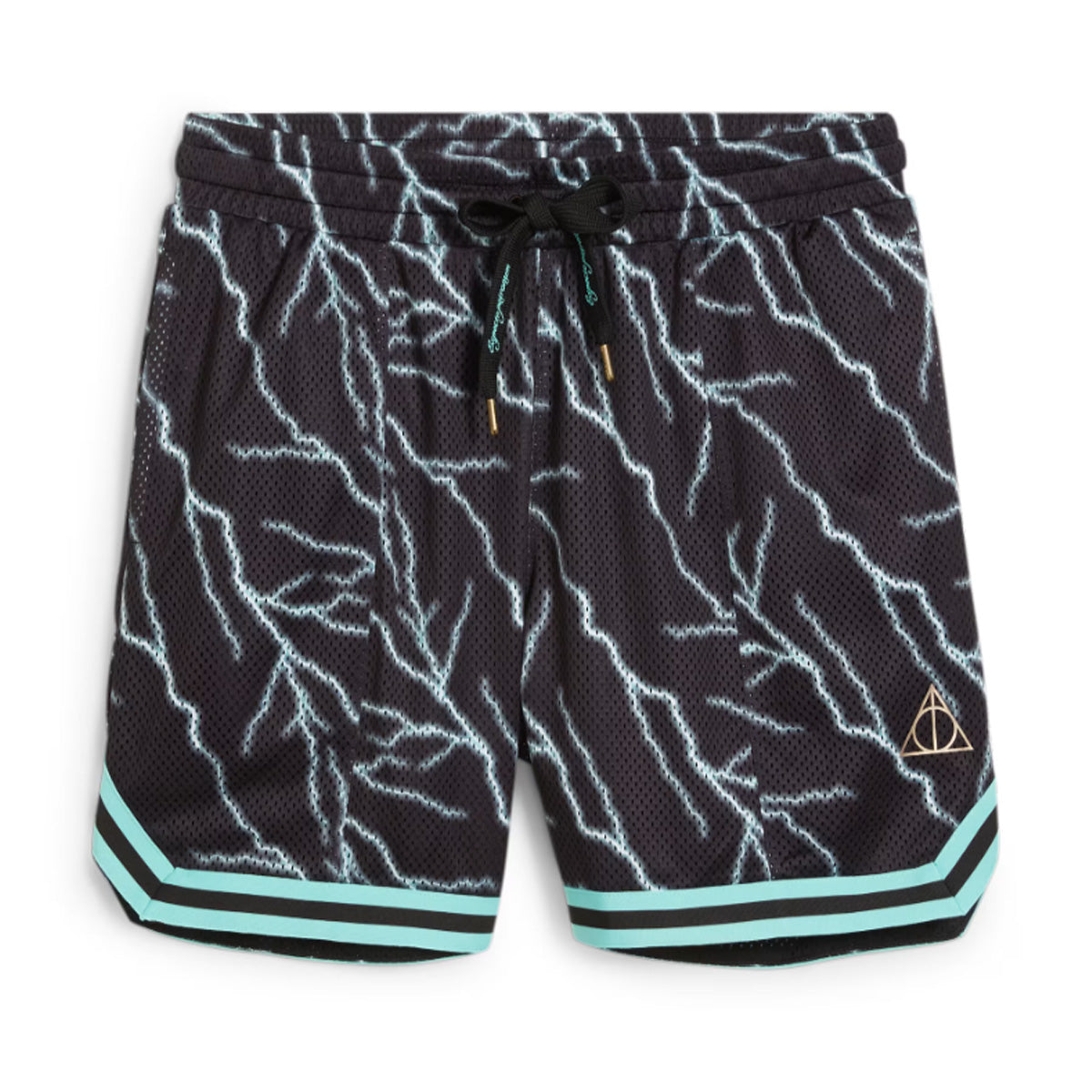 PUMA Black Breanna Stewart x Harry Potter Athletic Shorts for Women - High-Performance Basketball & Casual Wear