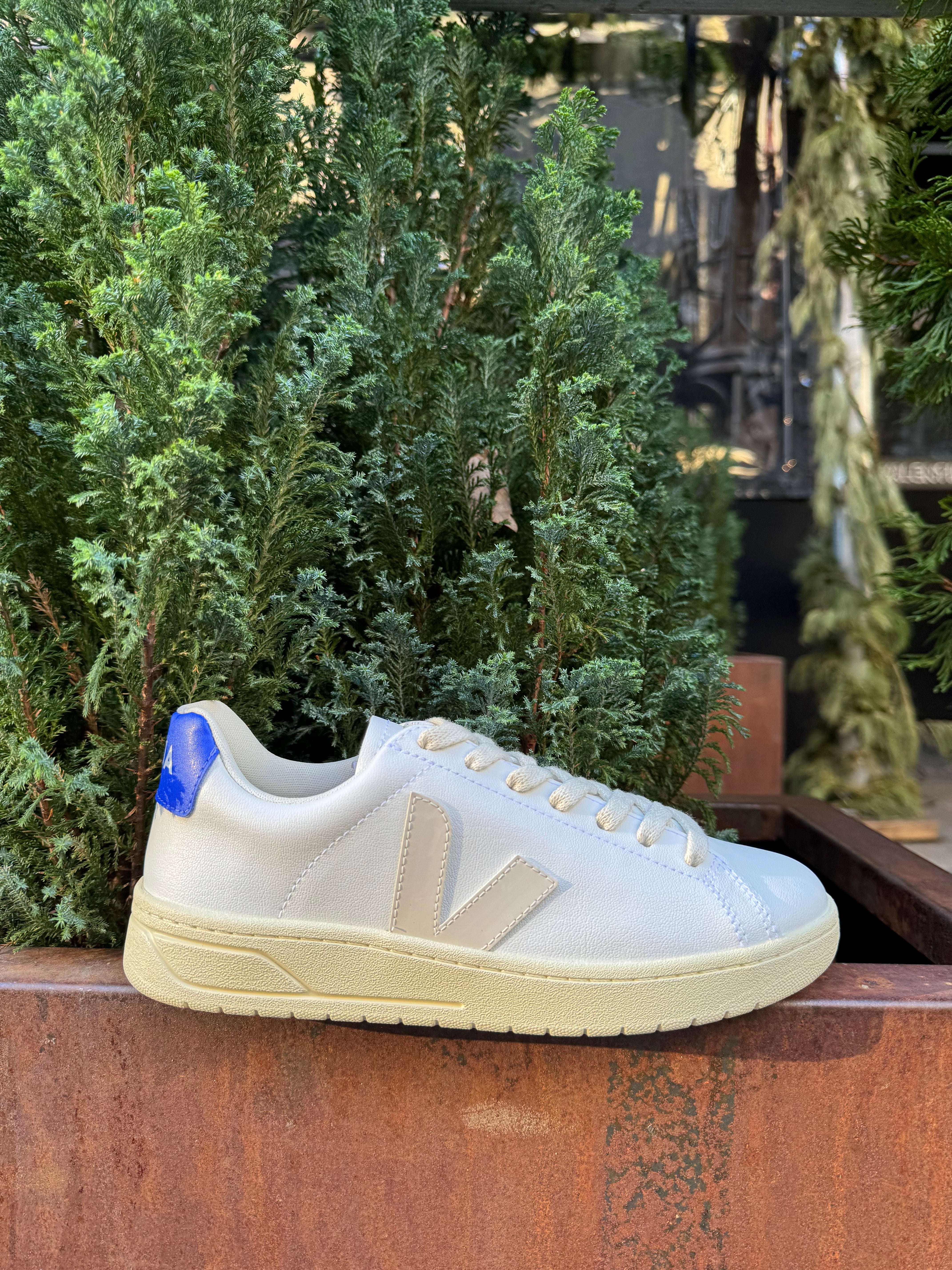 Veja Urca CWL White Pierre Sneakers - Eco-Friendly Vegan Leather Shoes for Women | Casual, Work & Everyday Wear