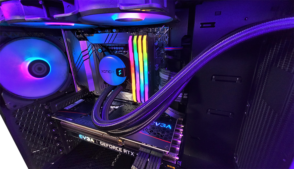XOTIC PC G5 Pop Air Gaming Desktop - High Performance Gaming PC with RGB Lighting for Esports & Streaming | Perfect for Fortnite, Call of Duty & VR Gaming