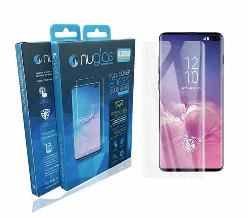 Nuglas Tempered Glass Screen Protector for Samsung Galaxy S10 5G - 9H Hardness, HD Clear, Anti-Scratch, Bubble-Free - Perfect for Daily Use, Gaming, and Outdoor Activities