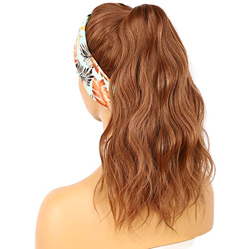 Stylish Synthetic Headband Wig for Women - Comfortable & Fashionable Hair Accessory for Cosplay, Daily Wear & Special Occasions