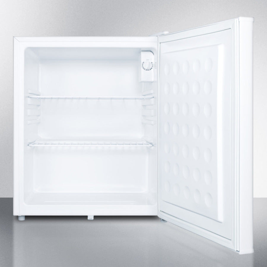 Accucold FF28LWH 28L Compact Refrigerator with Auto Defrost - Perfect for Dorm Rooms, Offices & Small Spaces - Energy Efficient Mini Fridge for Beverages, Snacks & Beauty Products