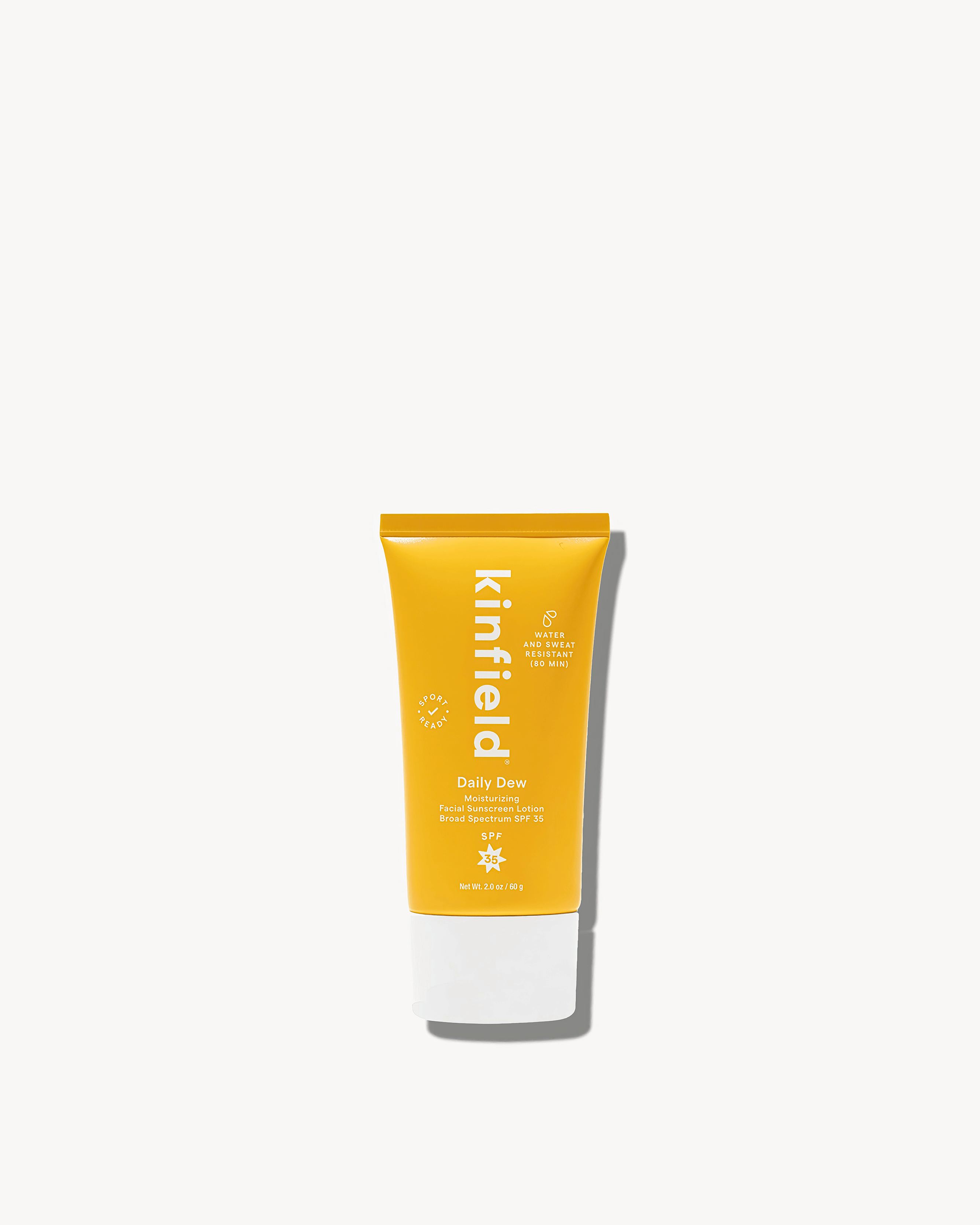 Daily Dew SPF 35 Sunscreen Face Moisturizer - Oil-Free Hydrating Lotion with Broad Spectrum Protection - Perfect for Daily Use, Outdoor Activities & Travel