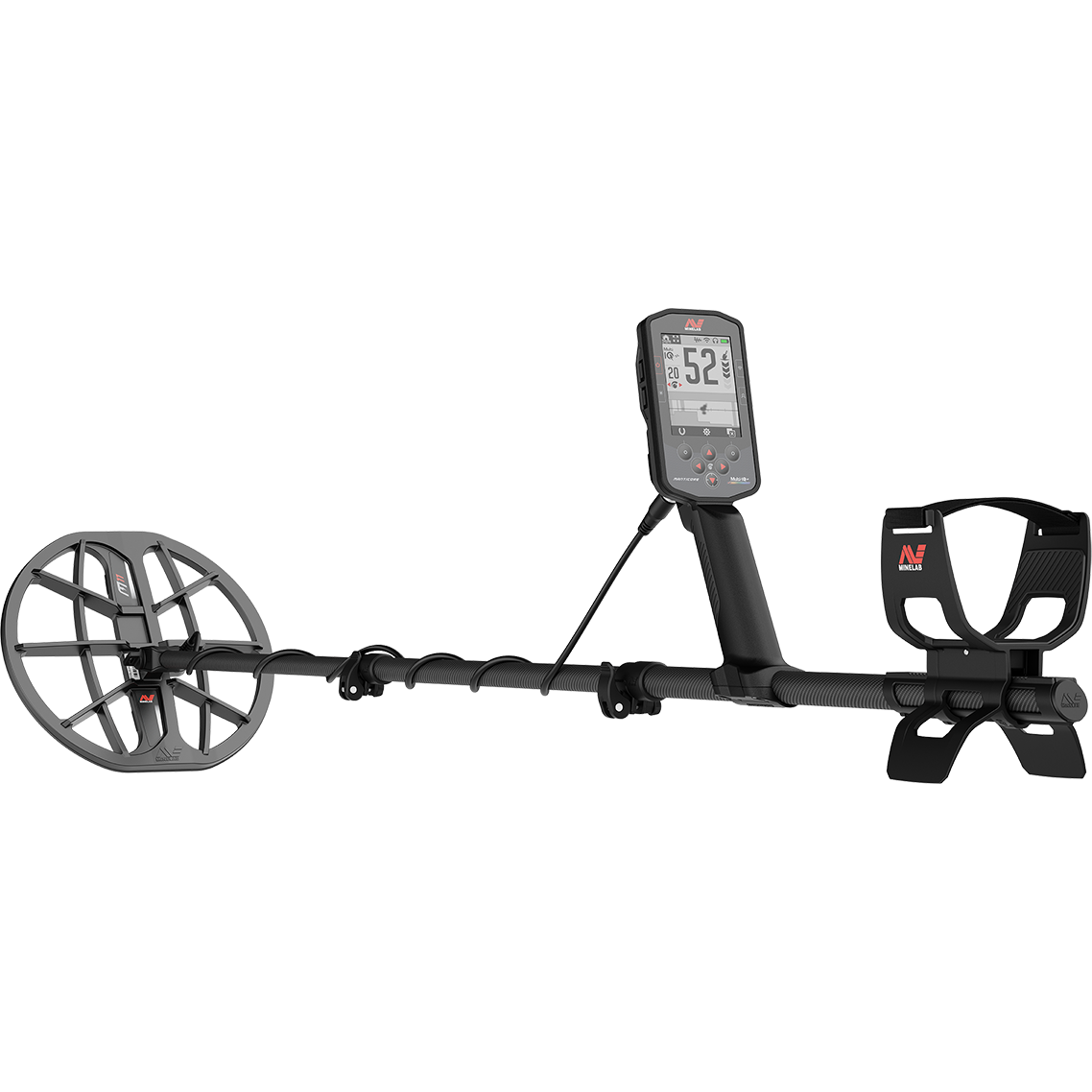 Minelab Manticore Metal Detector with M8 Coil & Pro-Find 40 Pinpointer - Professional Gold & Treasure Hunting Kit for Beach, Field & Outdoor Adventures