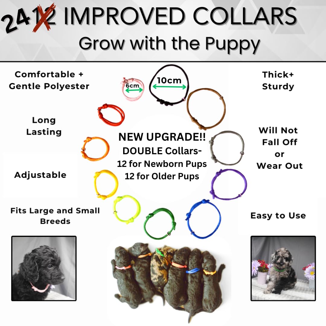 SheffieldSSShop 64-Piece Puppy Whelping Kit - Essential Dog Birthing Supplies for Newborn Puppies, Nursing Bottles, Puppy Collars | Perfect for Breeders & Dog Litters | Home Veterinary Use & Emergency Puppy Delivery