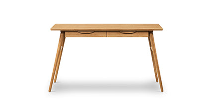 Ergonomic Etta Office Desk - Modern Writing Desk with Storage Drawer, Home Office Furniture for Small Spaces | Perfect for Remote Work, Study & Crafting