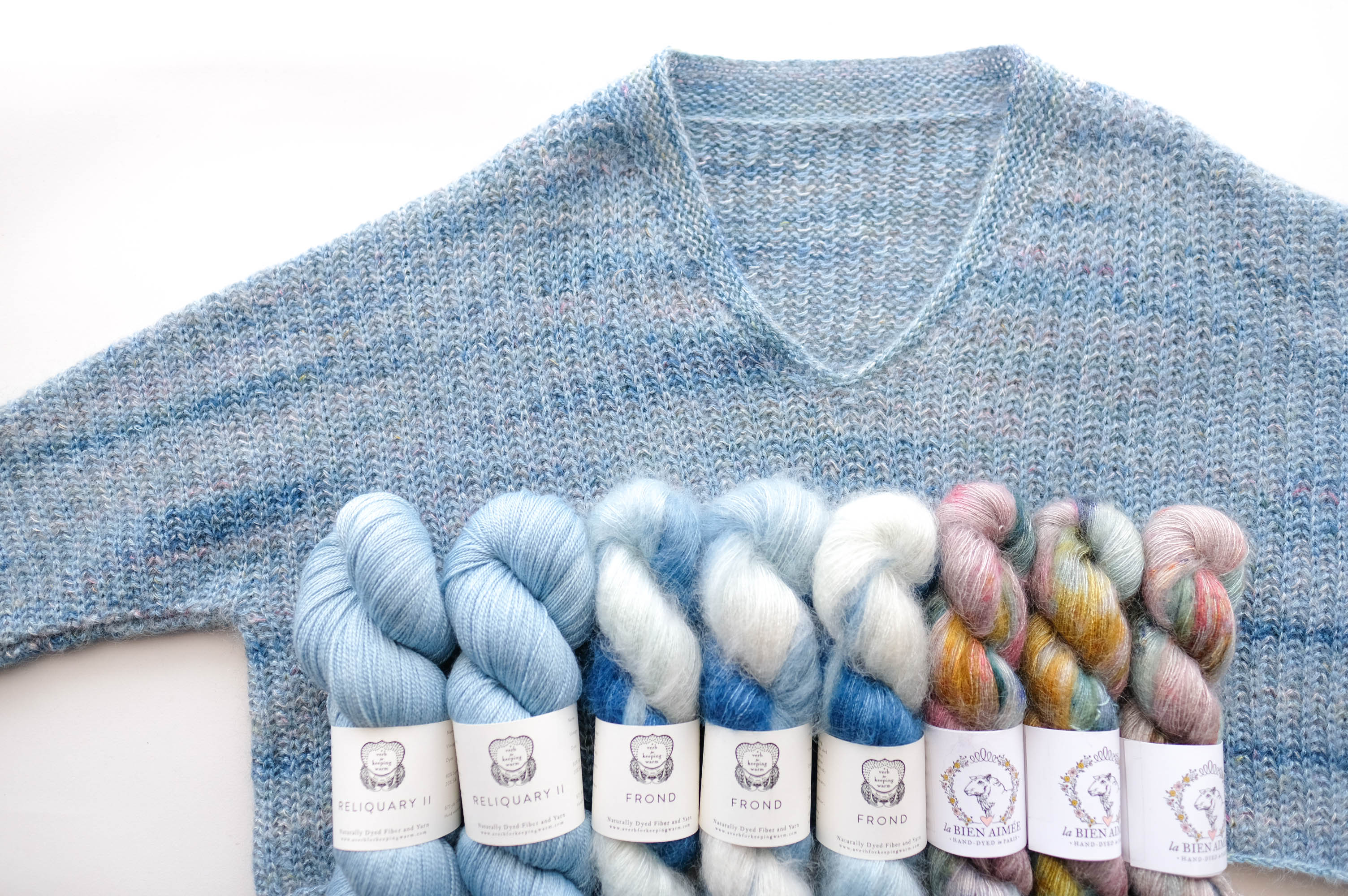 AVFKW x La Bien Aimée x Alma Bali Rues de Paris Sweater Bundle - Cozy Knitwear Set for Women | Perfect for Fall Fashion, Casual Outfits & Parisian Style Looks