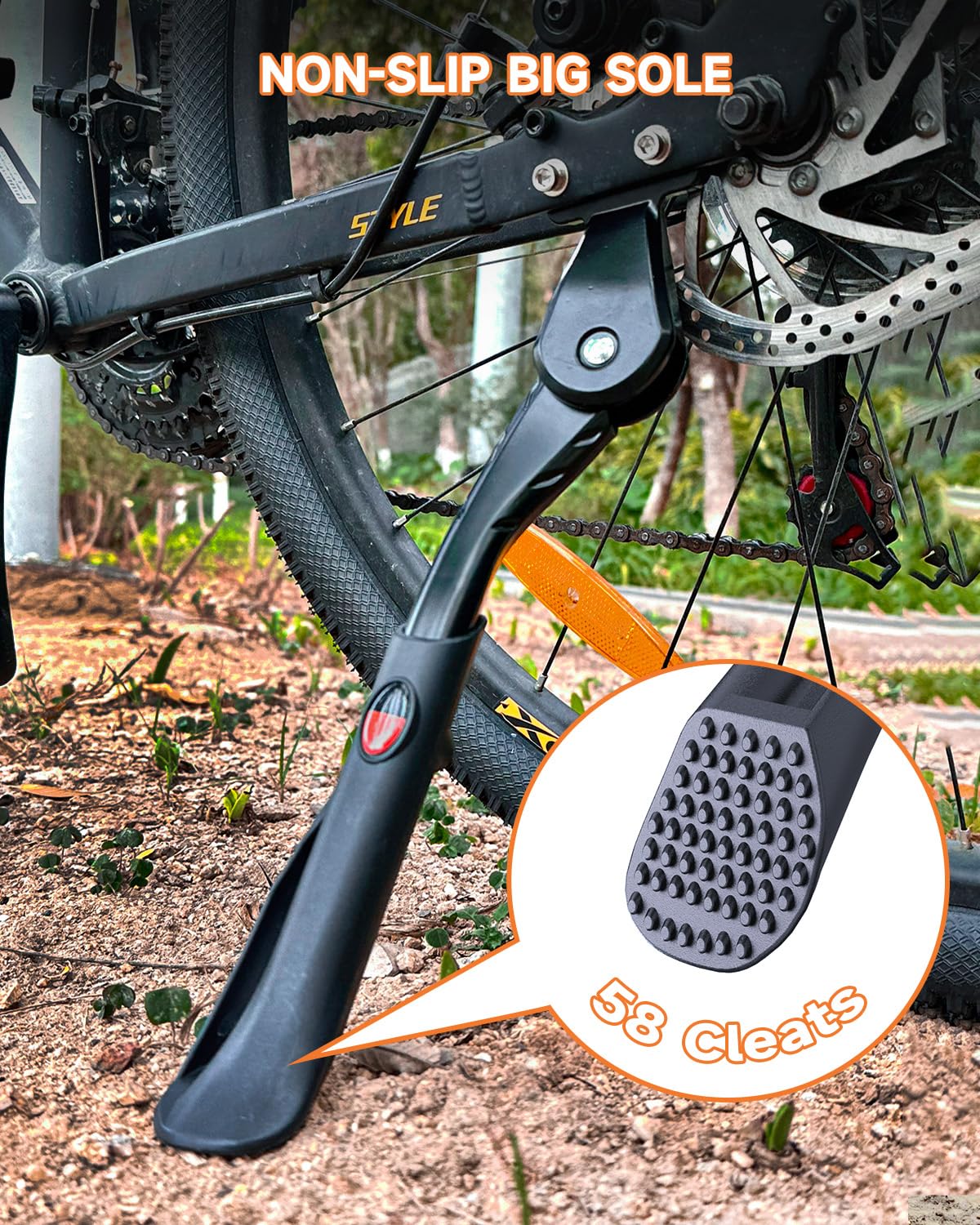 Heavy Duty Bike Kickstand for 24