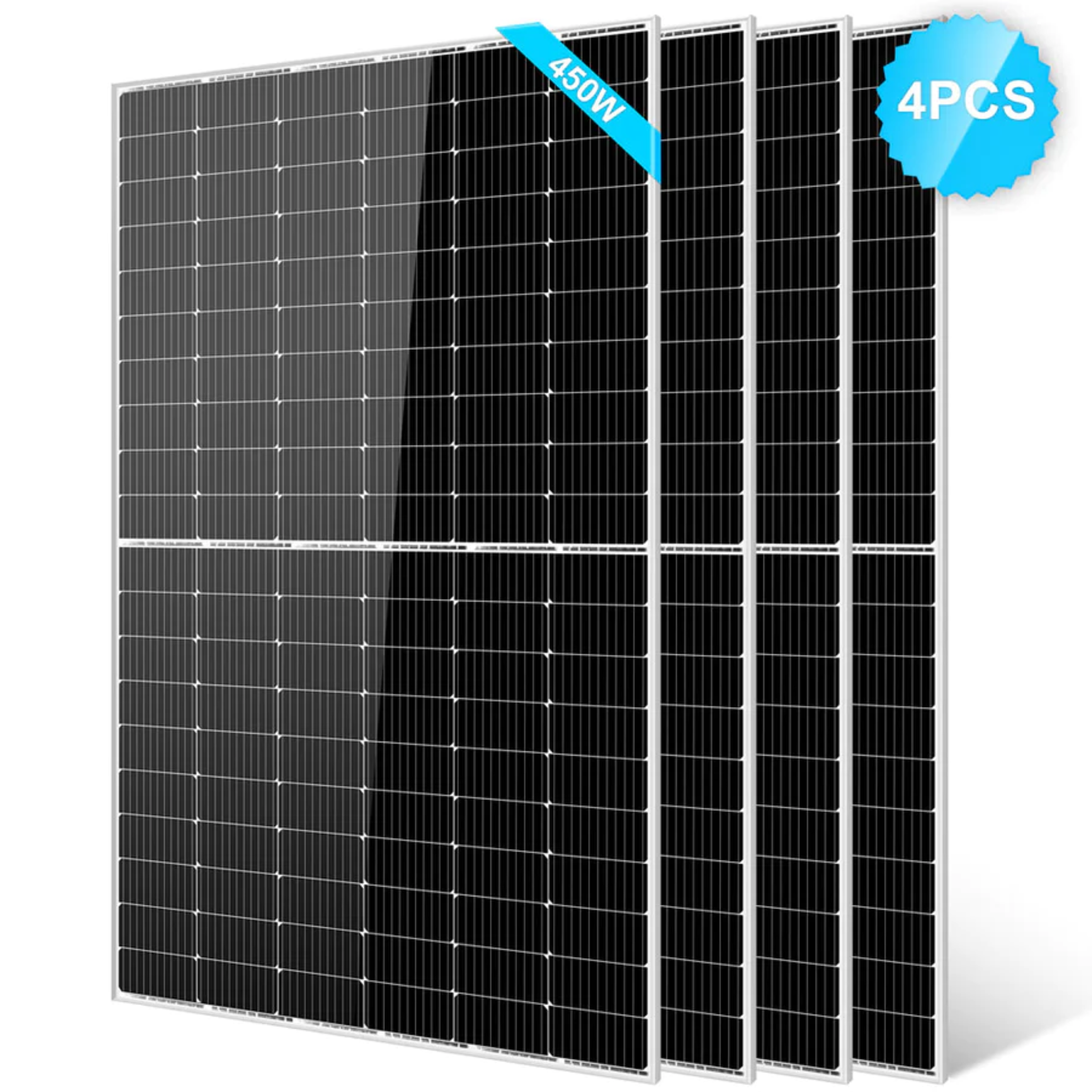 SunGoldPower 450 Watt Monocrystalline Solar Panel - High Efficiency Solar Panel for Home, RV & Off-Grid Power - Perfect for Residential, Camping & Emergency Backup