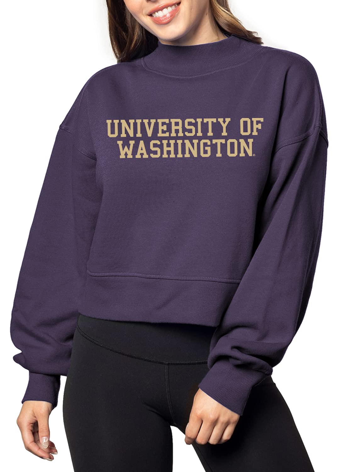 Chicka-D Women's Haily Sweatshirt - Cozy Fleece Pullover for Casual Wear, Lounge & Fall Outfits | Trendy Streetwear & Layering Essential