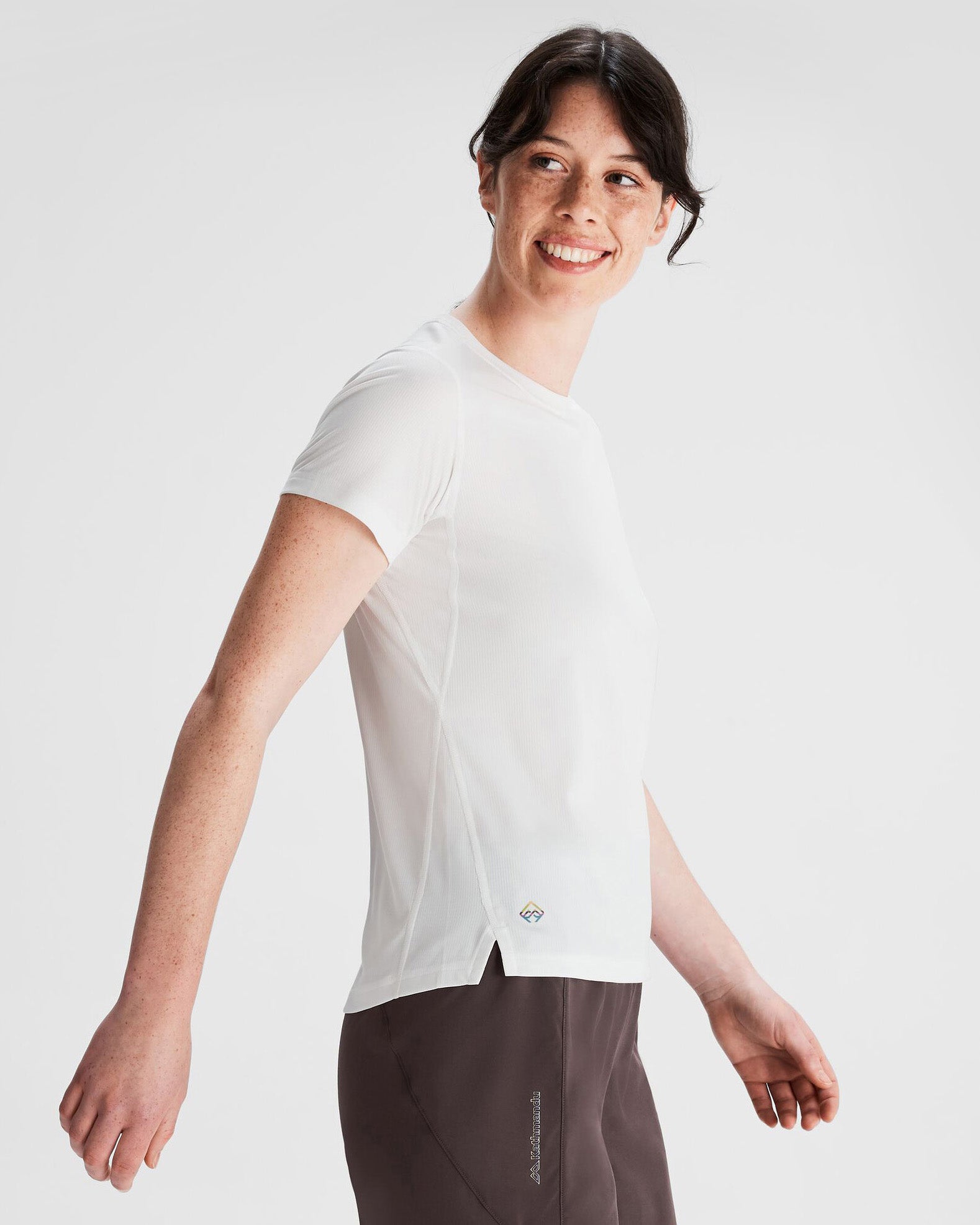 Women's Seeker T-Shirt - Soft Cotton Short Sleeve Casual Tee (White) - Perfect for Everyday Wear, Gym & Outfits