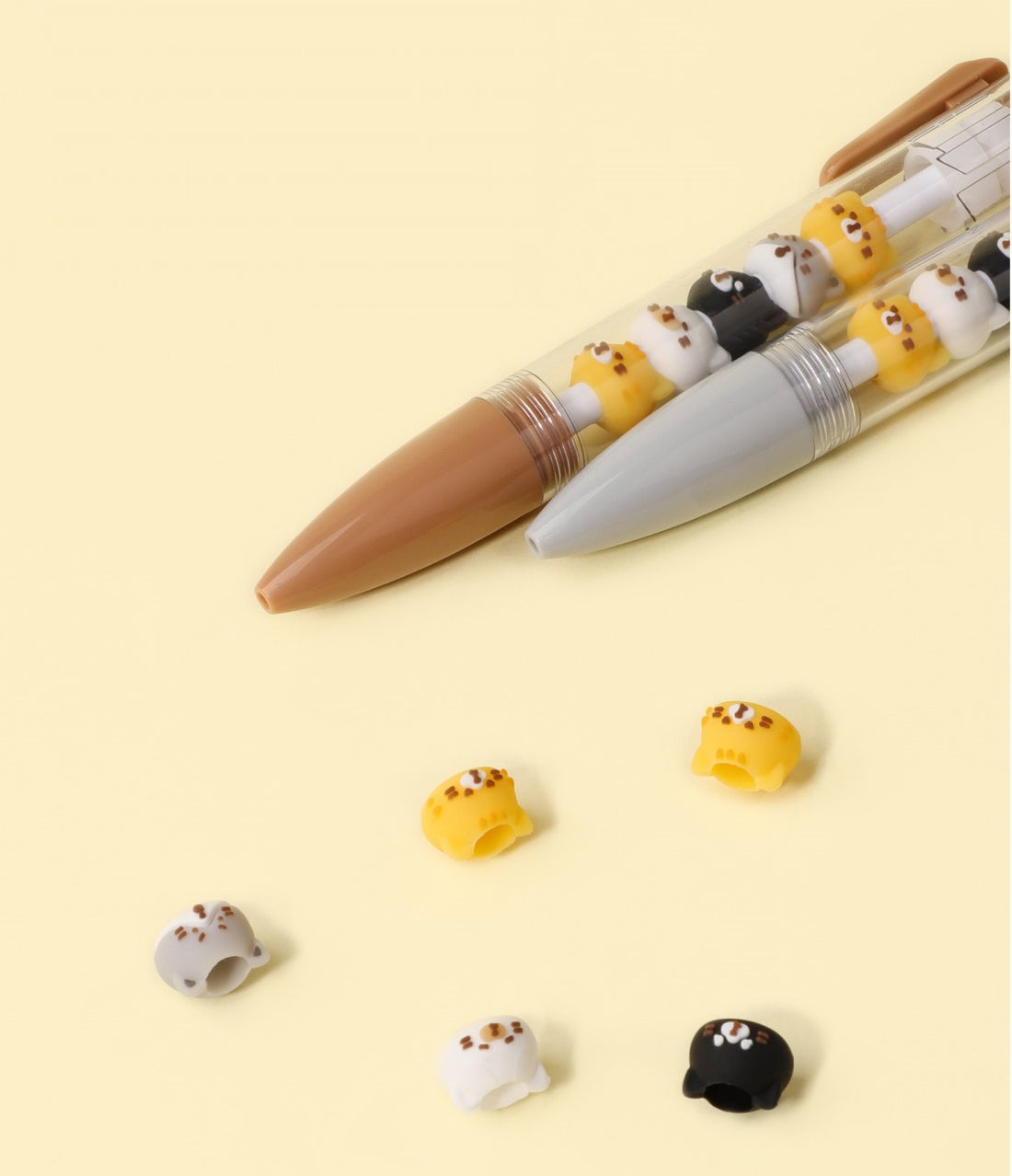 Premium Cat Pile Gel Pens - Smooth Writing 0.5mm Fine Point, 12 Vibrant Colors for Journaling, Note Taking & Creative Doodling - Perfect for School, Office & Art Projects