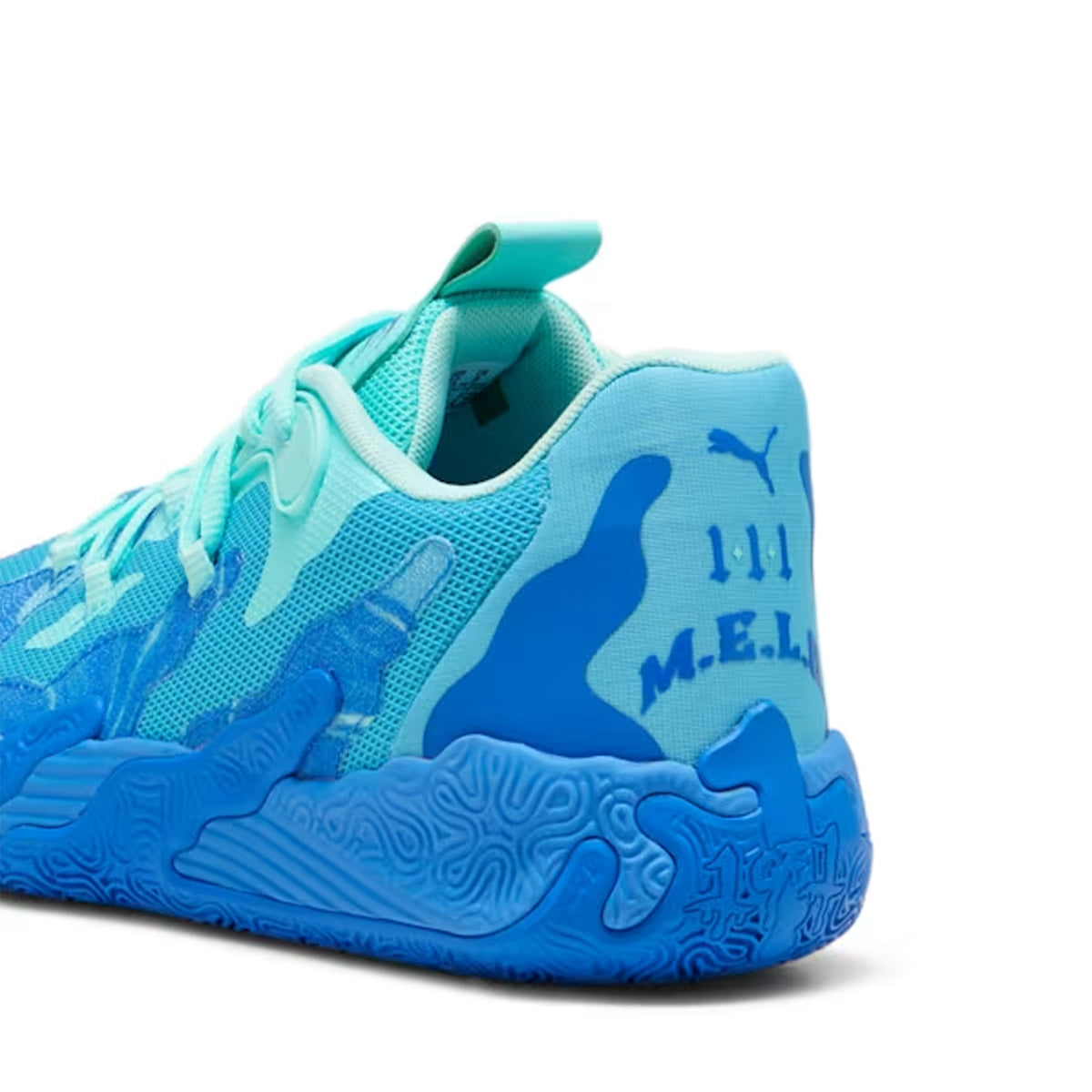 LaMelo Ball MB.03 Lo Basketball Shoes Team Hyperlink Blue - Performance Sneakers for Basketball Players & Streetwear Fashion Enthusiasts