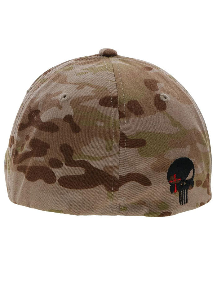 Hooey CK021 01 CHRIS KYLE Flexfit Hat - Adjustable Brown Camo Baseball Cap for Men - Perfect for Outdoor, Hunting, and Casual Wear