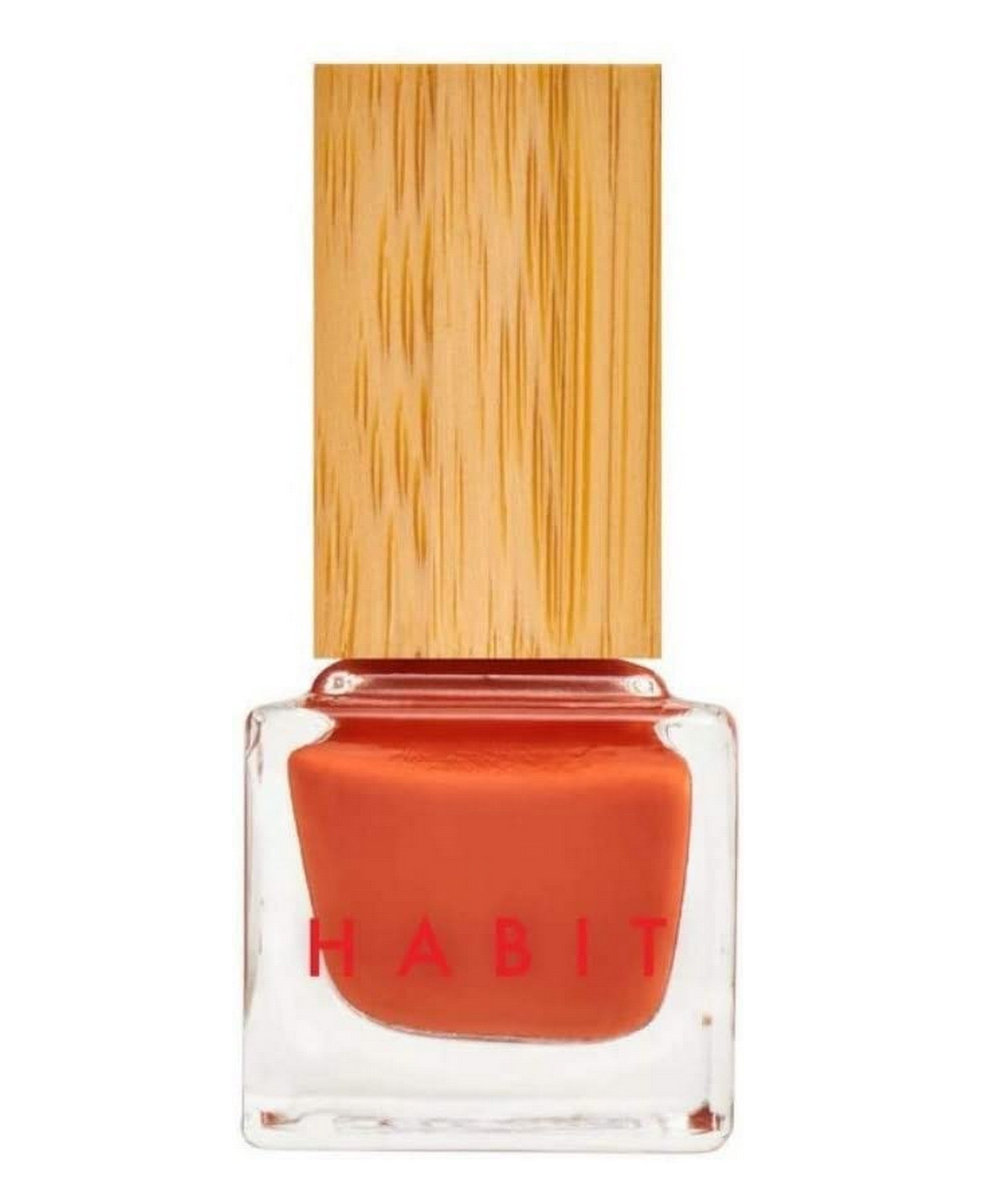Habit Cosmetics Non-Toxic Nail Polish - Tandoori Orange Paprika | Vegan, Cruelty-Free, Long-Lasting | Perfect for Manicures, Pedicures & Nail Art Designs