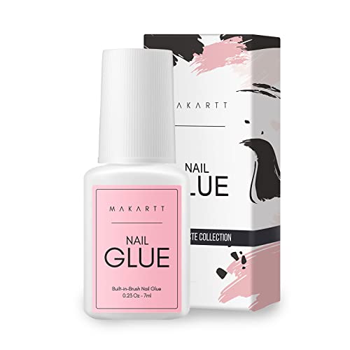 Makartt Super Strong Nail Glue 7ML - Quick Dry & Long Lasting for Press On Nails & DIY Nail Art