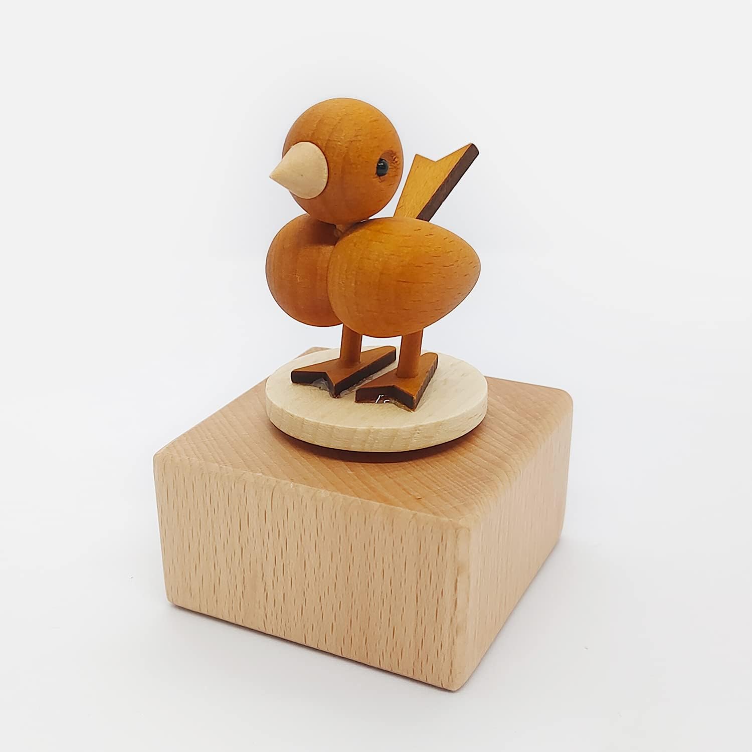 Mini Wooden Bird Music Box - Handcrafted Animal Mechanical Music Box for Kids & Adults - Perfect Gift for Friends, Birthday, Anniversary - Ideal for Bedroom Decor, Relaxation & Special Moments