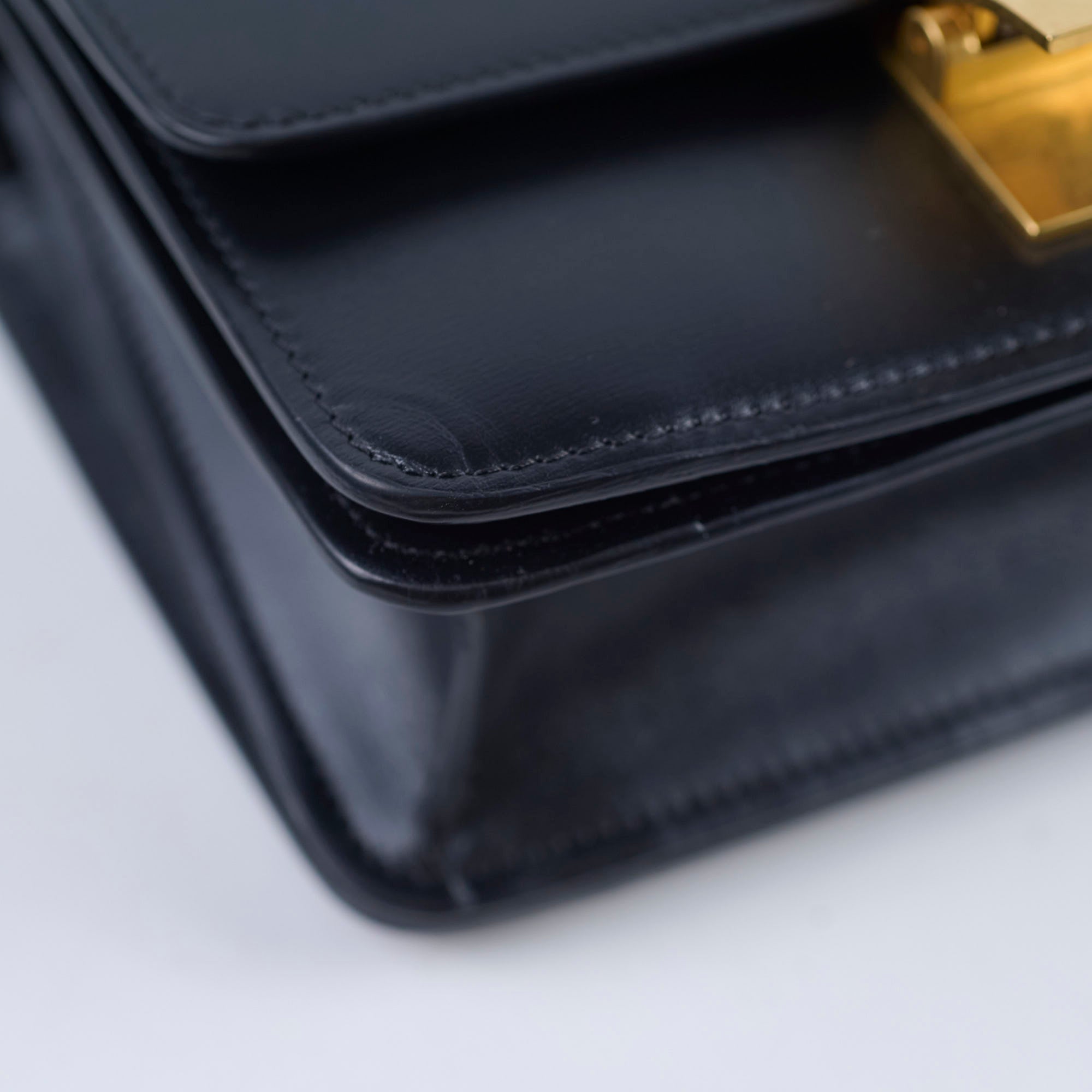 Celine Small Box Bag in Black - Elegant Crossbody Purse for Women | Perfect for Work, Date Night & Travel