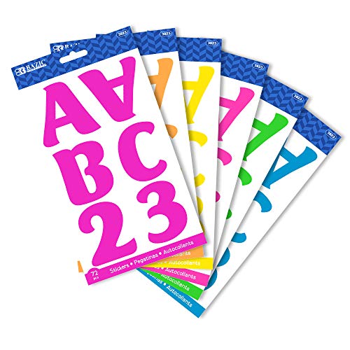 6 Fluorescent Colors (72-count/Color)