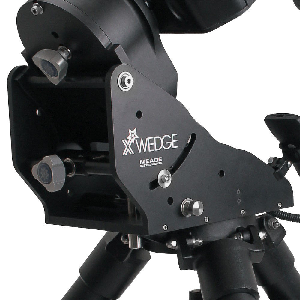 Meade X Wedge for LX200 & LX600 Telescopes - Heavy-Duty Equatorial Wedge for Astrophotography & Stargazing | Model 07028 | Perfect for Backyard Astronomy & Night Sky Observation