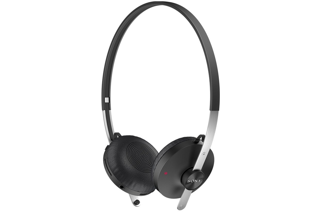 Sony Premium Wireless On-Ear Headphones - Lightweight, Splash-Proof, Noise Isolating Bluetooth Stereo Headset (Black) - Perfect for Travel, Workouts & Commuting