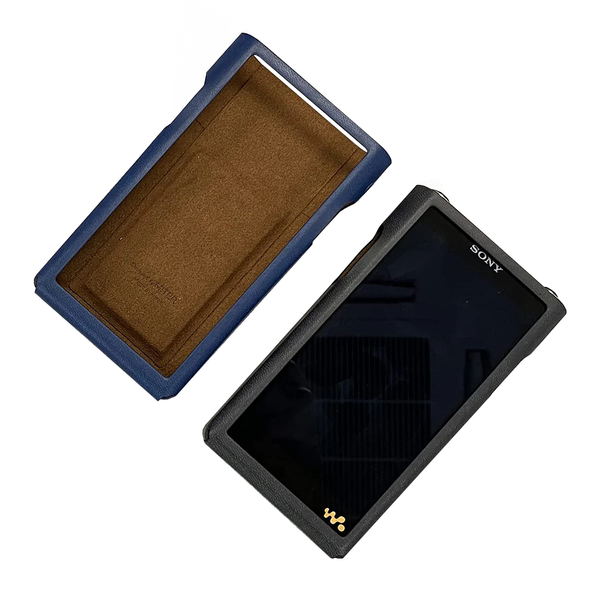 Premium Genuine Leather Case for Sony NW-WM1AM2 & NW-WM1ZM2 Walkman - Slim Fit Protective Cover for Music Lovers & Audiophiles - Perfect for Travel, Commuting & Daily Use
