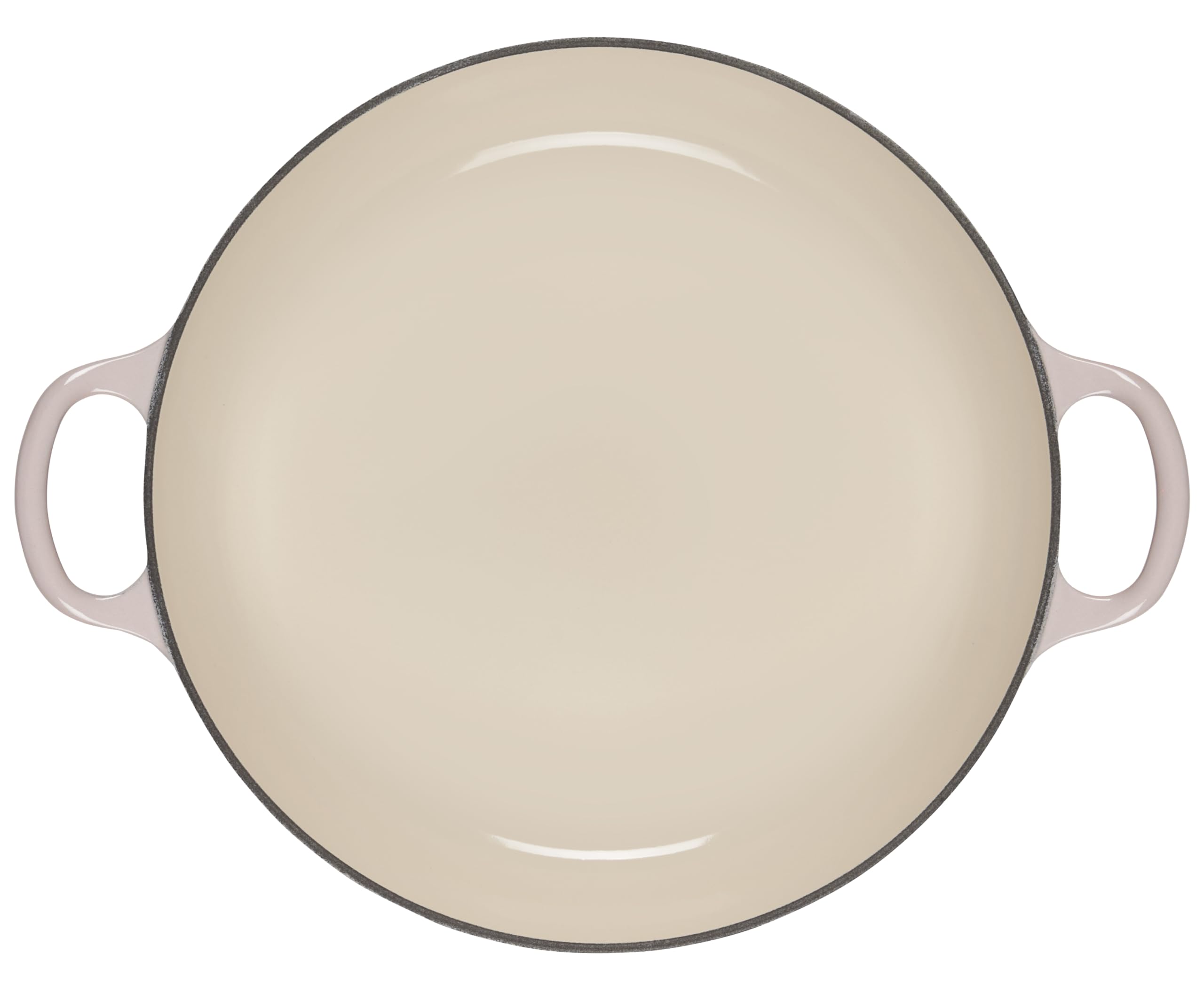 Le Creuset Signature Enameled Cast Iron Petal Braiser 2.25 Quart - Shell Pink | Dutch Oven for Braising, Roasting & Baking | Perfect for Stovetop, Oven & Table Serving