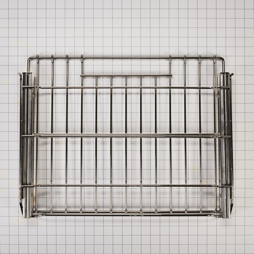 Amana W10282972A 36-Inch Satinglide™ Roll-Out Rack with Handle - Premium Oven Rack for Easy Access & Storage | Ideal for Baking, Roasting & Kitchen Organization
