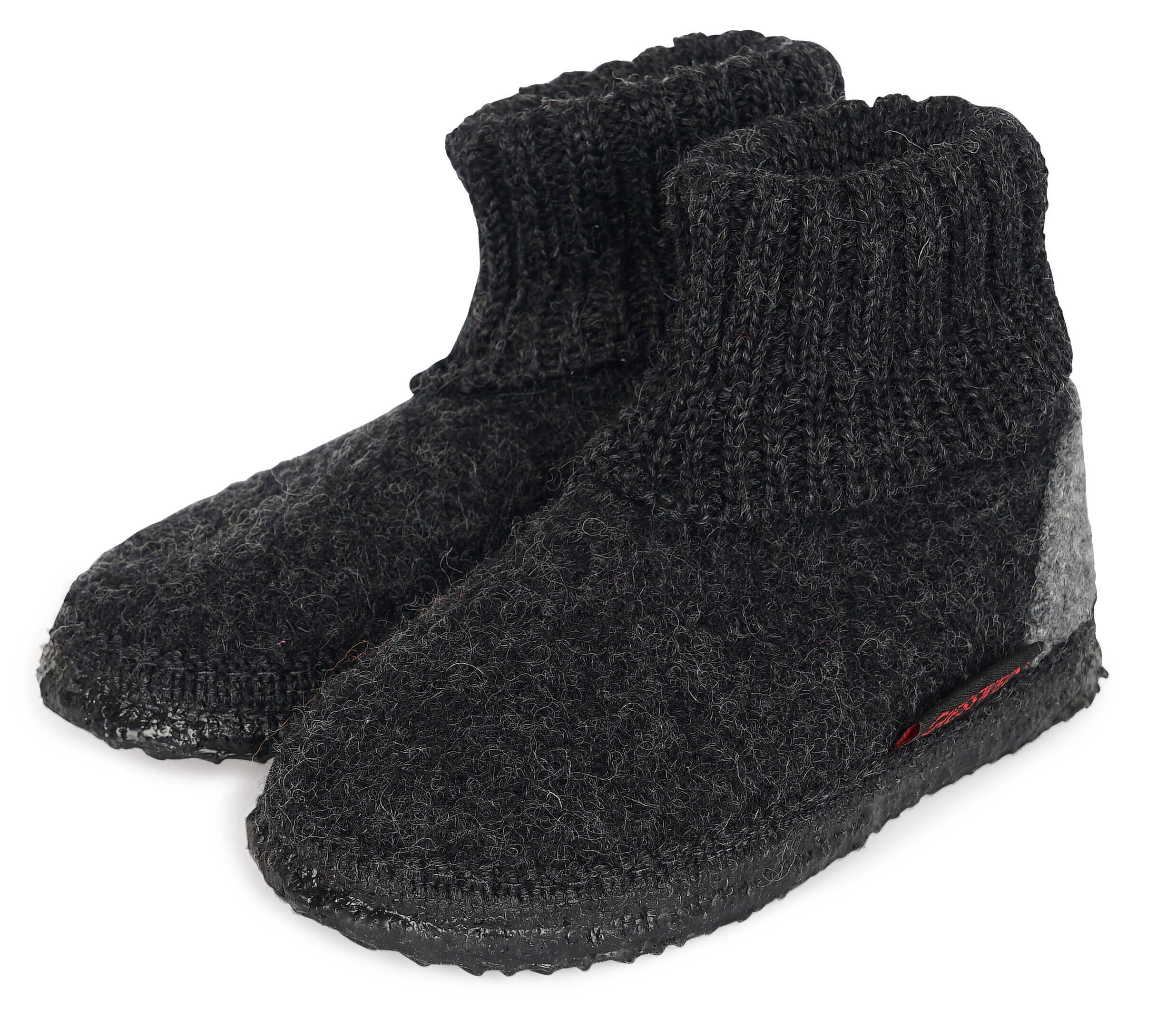 Giesswein Unisex Kids' High Slippers - Warm & Comfortable House Shoes for Boys and Girls - Perfect for Indoor, Bedroom & Winter Home Wear