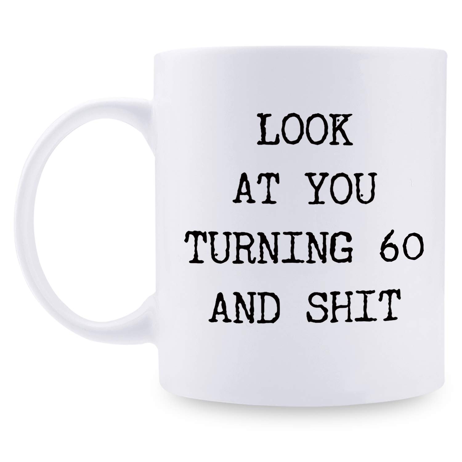 60th Birthday Gifts for Men 1959 - Funny 60 Years Old Birthday Coffee Mug for Dad, Husband, Friend - 11oz Ceramic Cup - Perfect Retirement Gift, Office Gift & Father's Day Present