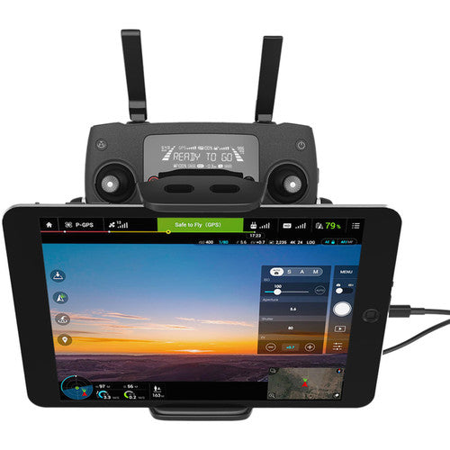 DJI Mavic, Mavic Air & Spark Tablet Holder - Foldable Mount for iPad & Smartphones - Perfect for Aerial Photography & Drone Flying Accessories