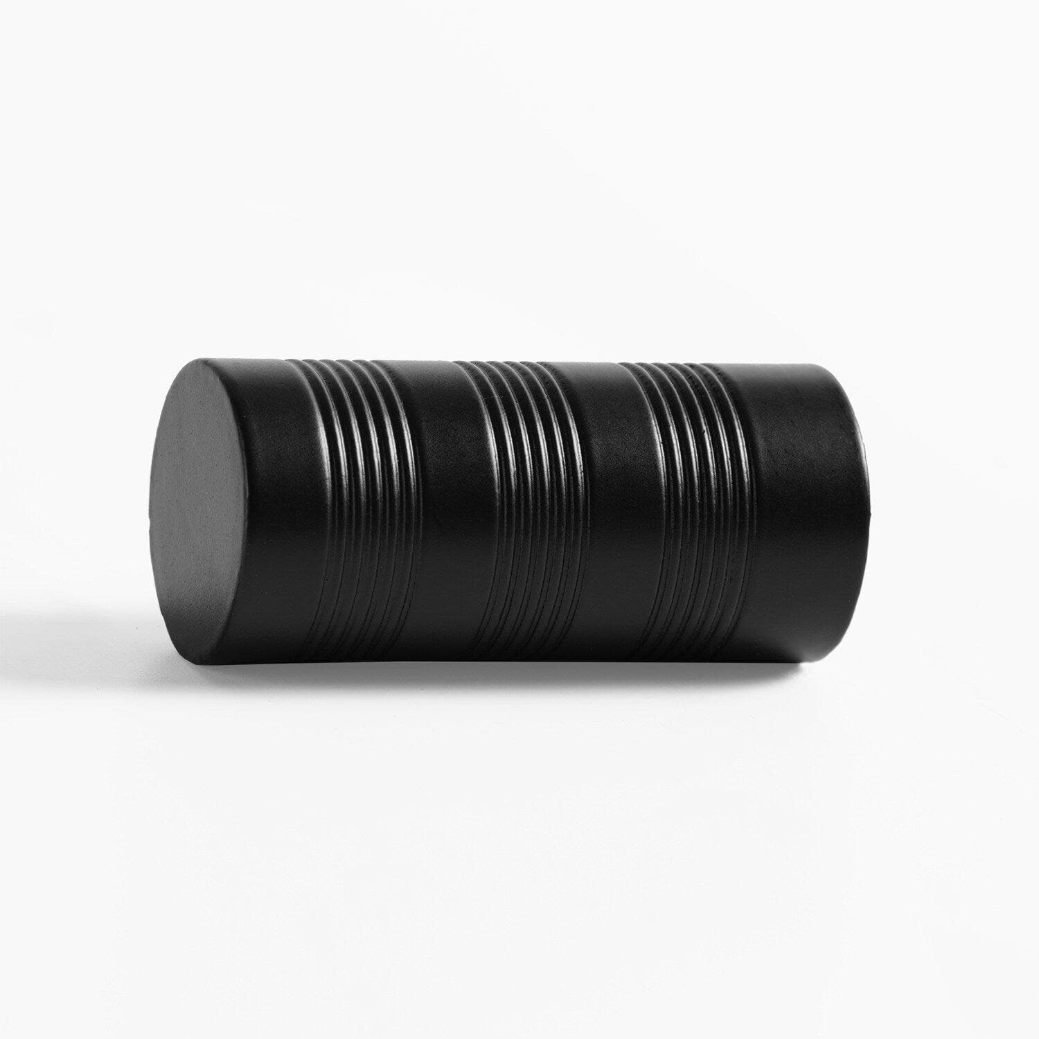 Modern Matte Black Barrel Temperature Swatch - Stylish & Functional Kitchen Tool for Cooking, Baking & Coffee Brewing
