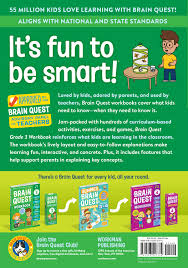 Brain Quest Workbook: Grade 3 Revised Edition - Fun & Educational Activities for 3rd Grade Students - Perfect for Homeschooling & Classroom Learning