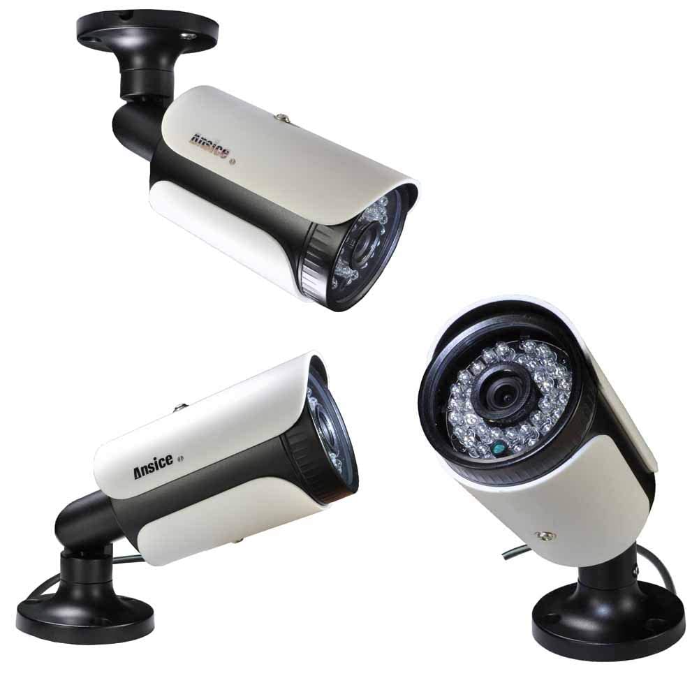 4MP POE IP Security Camera Outdoor, 4.0 Megapixel HD Network Surveillance System with 3.6mm Lens & IR Night Vision, Waterproof for Home/Business Security Monitoring