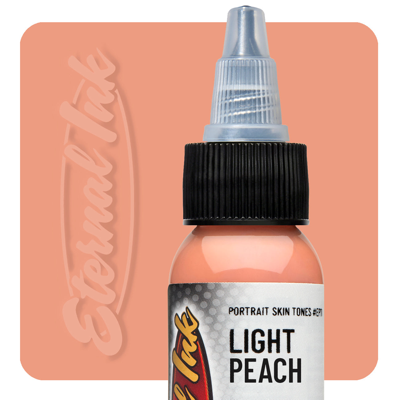Eternal Portrait Light Peach Ink for Realistic Skin Tones - Perfect for Tattoo Artists & Permanent Makeup Professionals