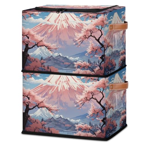 Snow Mountain Flower Landscape