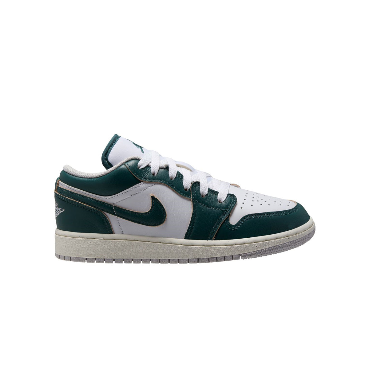 Kids Air Jordan 1 Low SE 'Oxidized Green' Sneakers - Lightweight Basketball Shoes for Boys & Girls - Perfect for School, Sports & Casual Wear