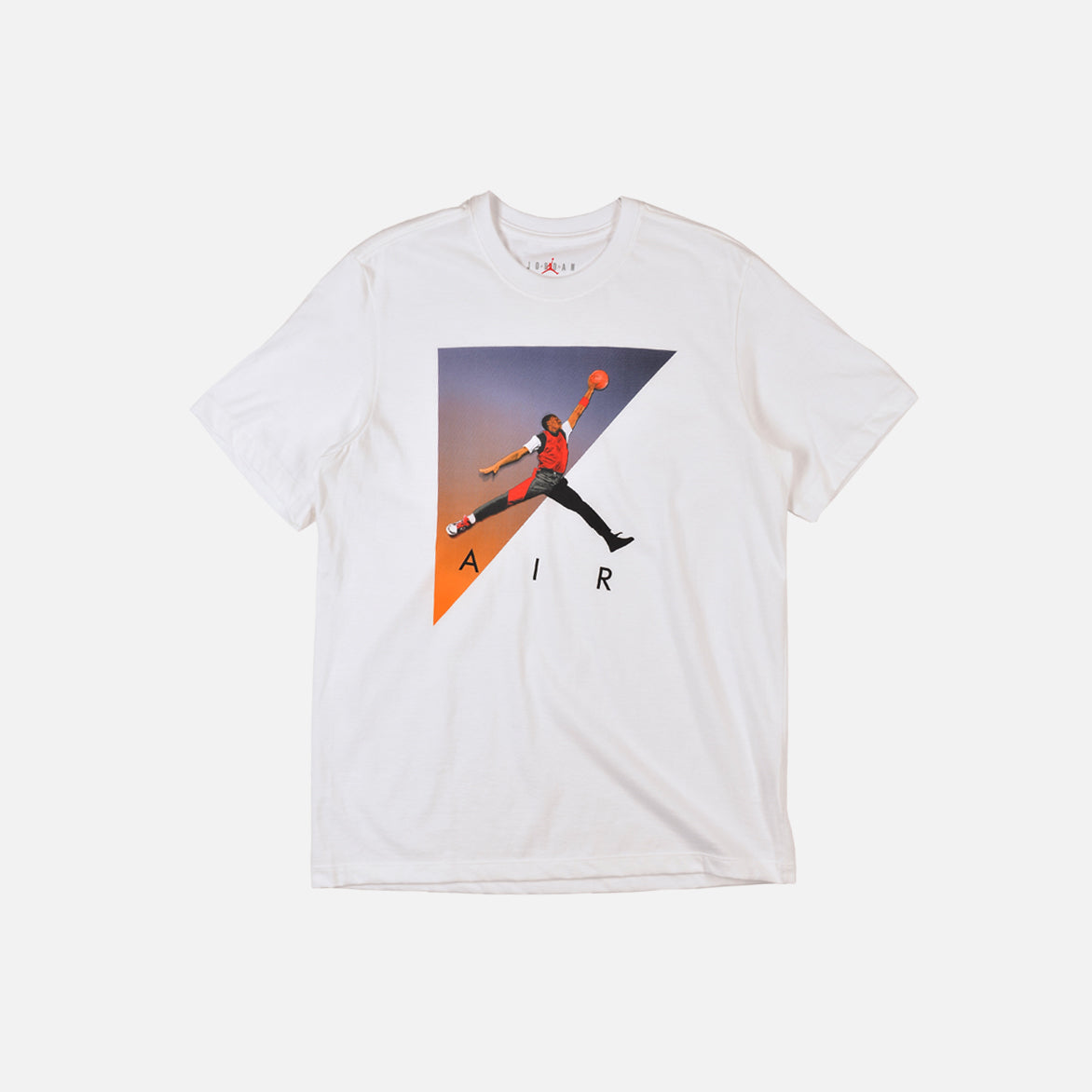 AIR JUMPMAN PHOTO TEE - White Basketball T-Shirt for Men | Retro Jordan Graphic Tee | Perfect for Streetwear, Gym & Casual Outfits