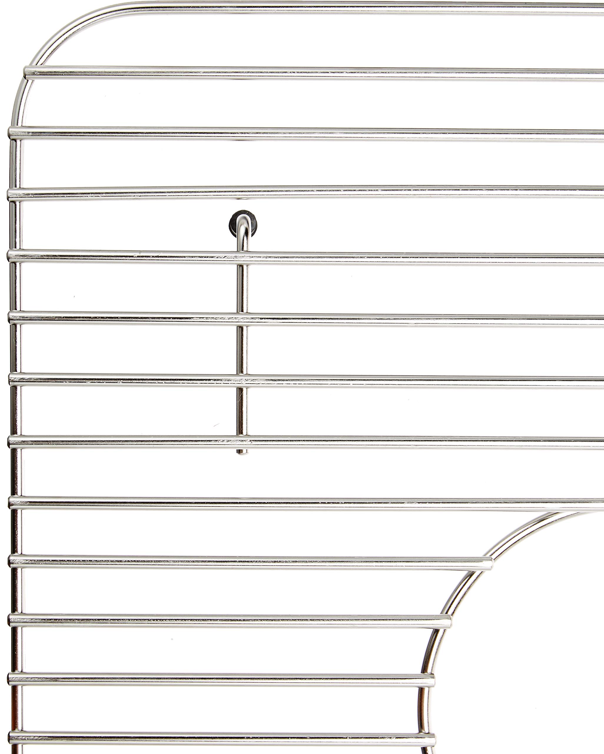 Whitehaus Collection WHREV2018 Stainless Steel Kitchen Grid Organizer - Durable Rack for Pots, Pans & Utensils Storage - Perfect for Pantry, Cabinet & Countertop Organization