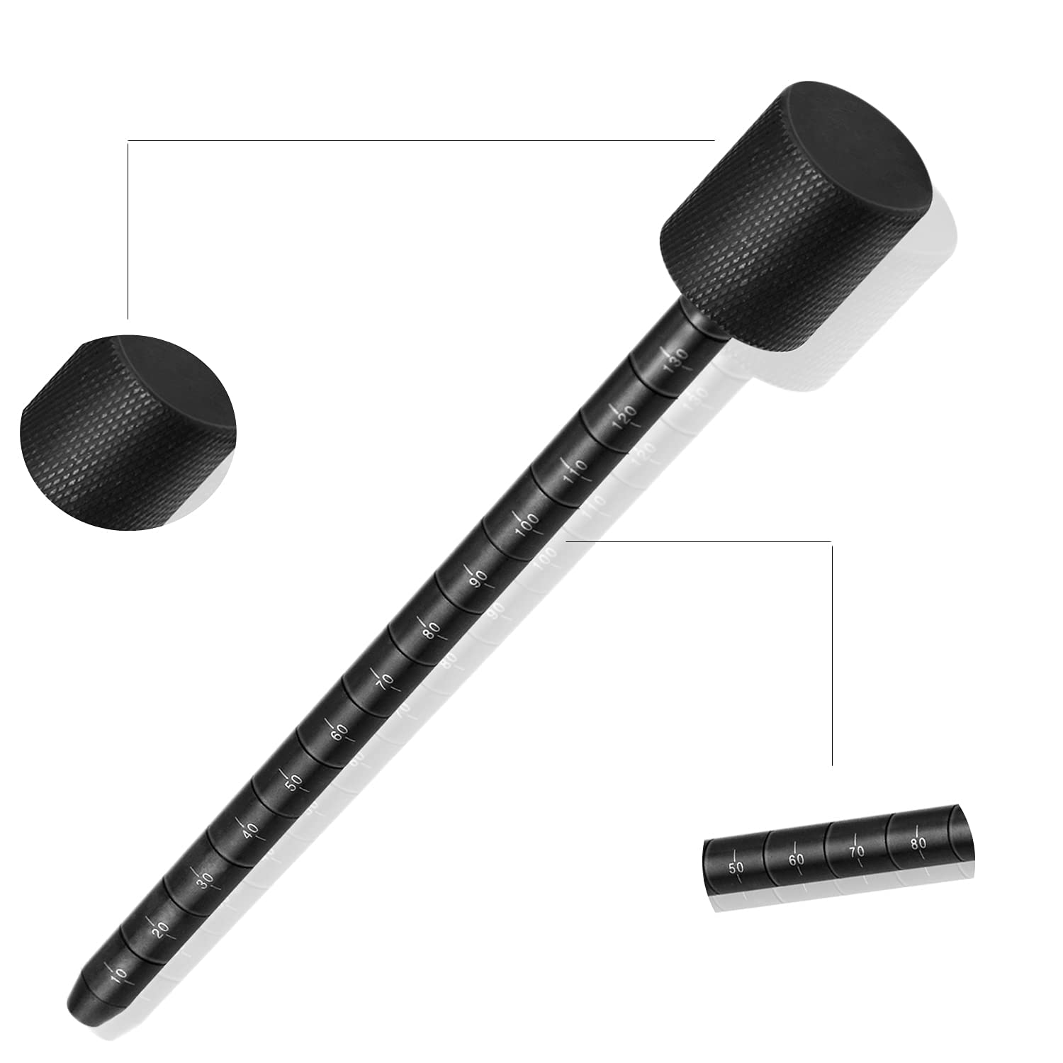 Compatible Transmission Dipstick for Chrysler Dodge Dart Fiat 500 Jeep Cherokee Compass & Patriot 6F24 Automatic - Tapered End Design - Perfect for Fluid Checks & Maintenance
