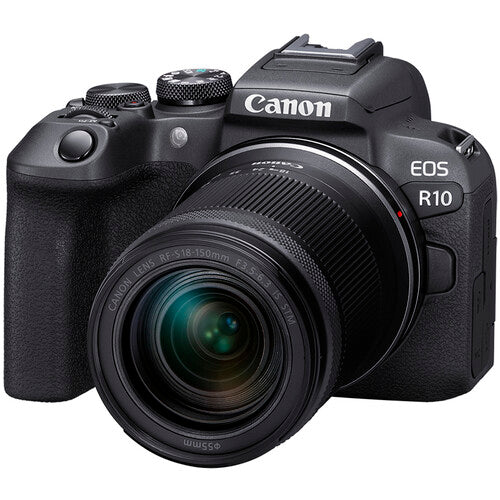 Canon EOS R10 Mirrorless Camera with 18-150mm Lens Kit - 24.2MP APS-C Sensor, 4K Video, Dual Pixel AF | Perfect for Travel Photography, Vlogging & Content Creation