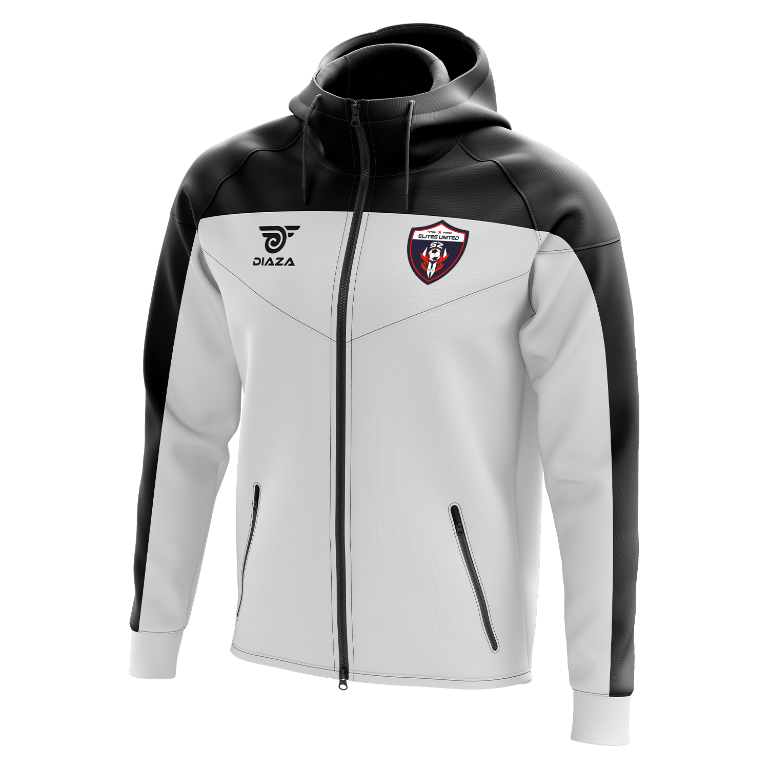Elites United Zone Hoodie - Premium Quality Men's & Women's Zip Up Sweatshirt for Casual Wear, Gym & Outdoor Activities