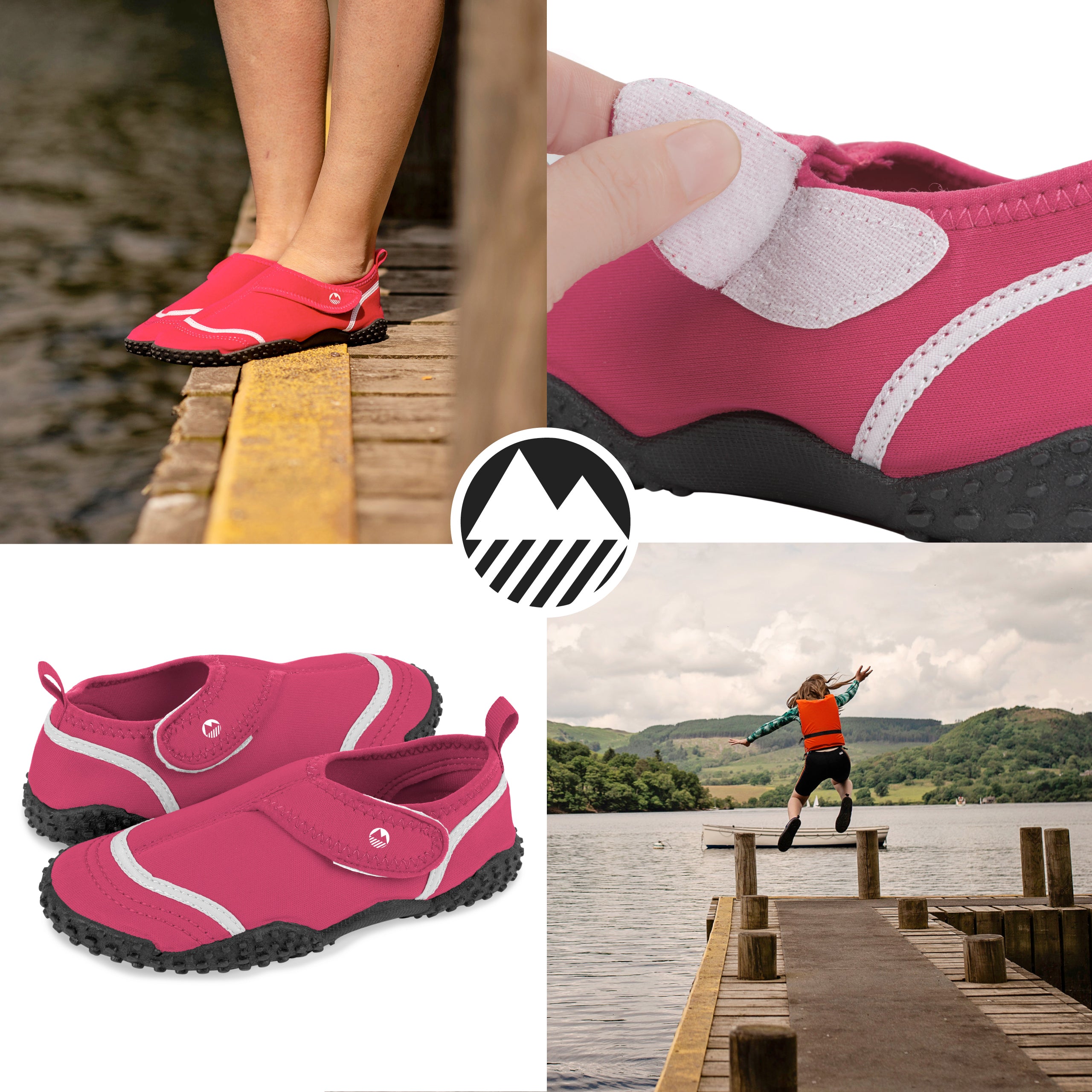 Infant & Kids' Seathwaite Water Shoes - Quick-Dry, Non-Slip, Comfortable for Beach, Pool & Outdoor Activities