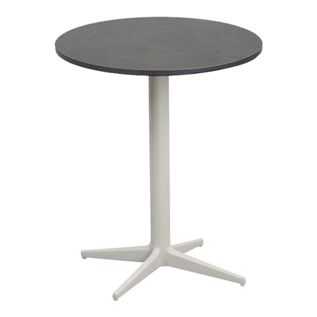 Round Drop Outdoor Cafe Table - Patio, Garden, Restaurant & Bistro Dining Furniture for Outdoor Use