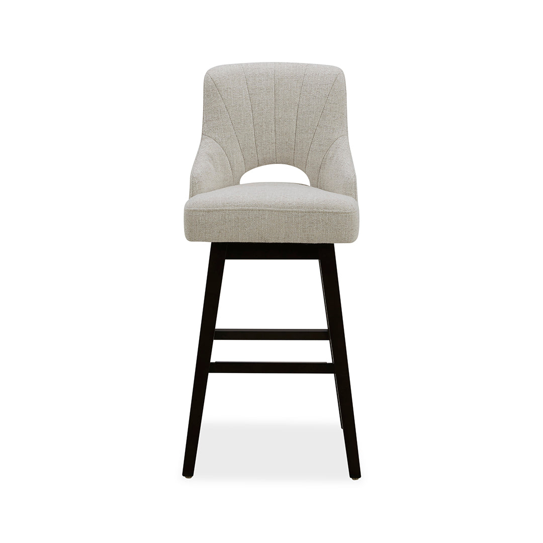 Nathan Stool - Modern Wooden Stool for Kitchen, Bar, or Living Room - Durable & Stylish Home Decor - Perfect for Dining, Relaxing, or Extra Seating
