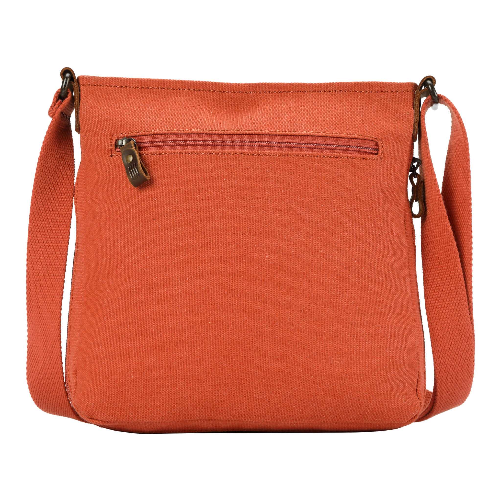 Troop London Classic Canvas Crossbody Bag for Men & Women - Stylish & Durable Shoulder Bag for Travel, Work & Everyday Use