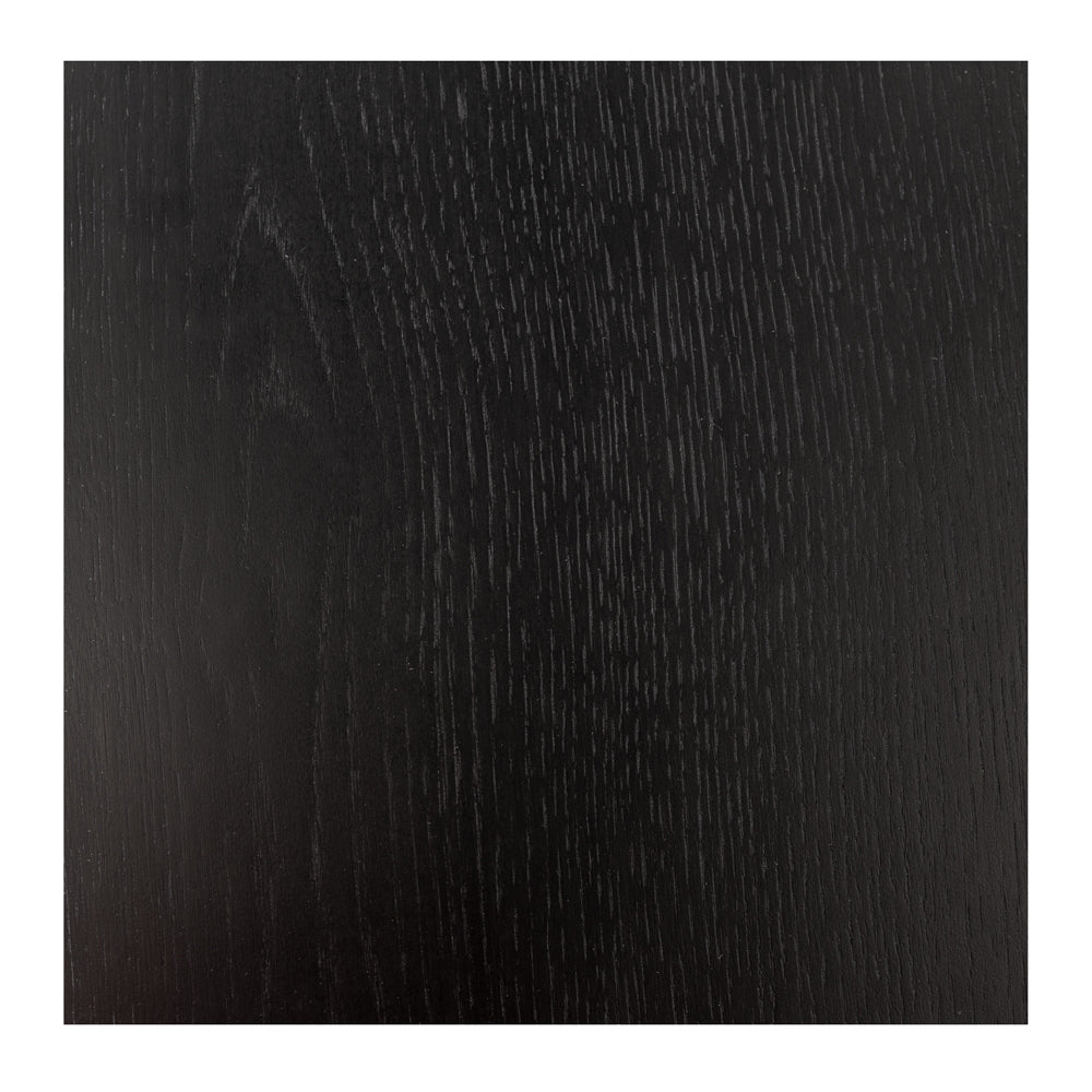 Modern Bauhaus Style Cabinet - Black & Oak Wood - Perfect for Living Room, Bedroom, or Office Storage & Organization