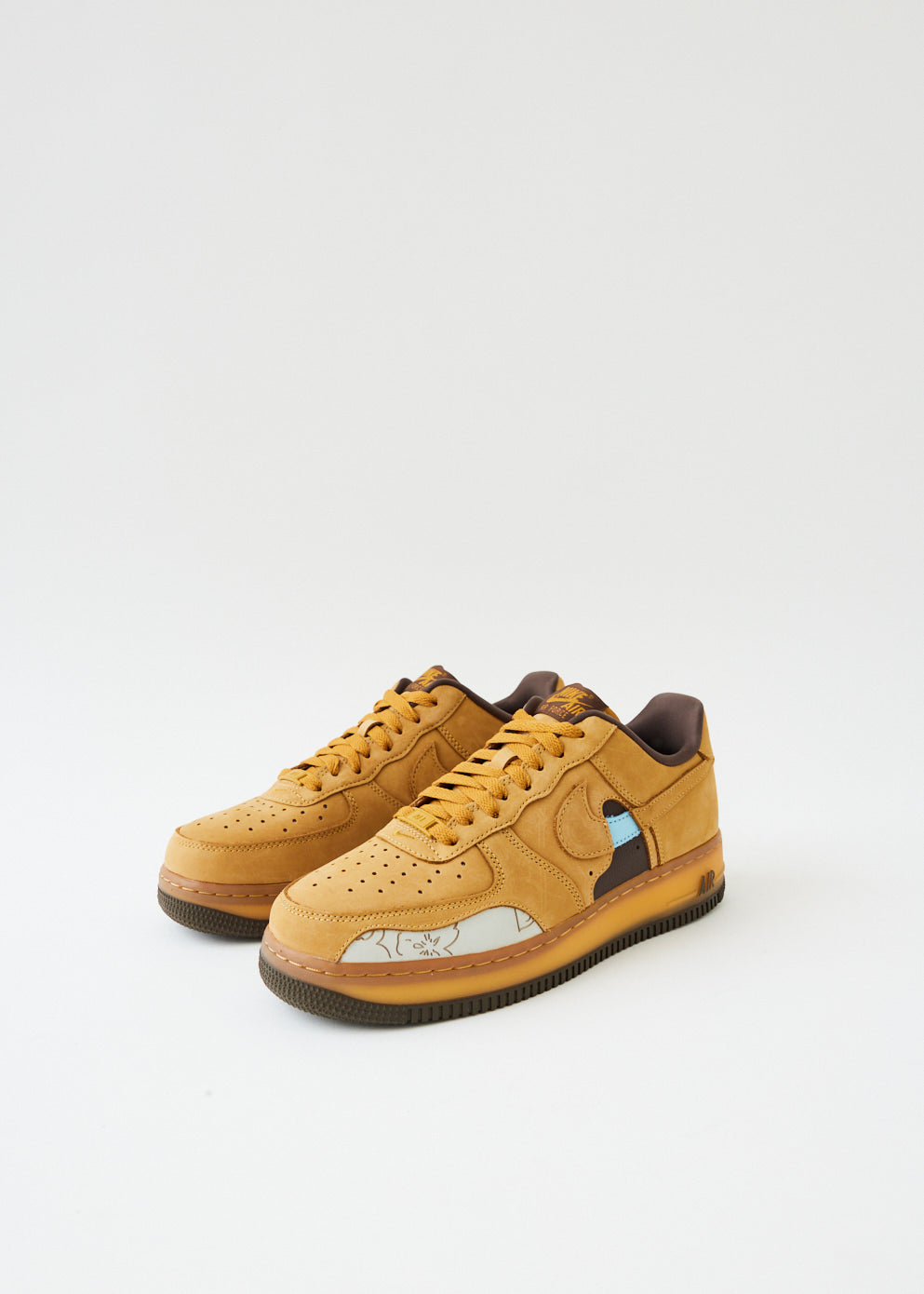 Nike Air Force 1 '07 LX 'Cut Out' Sneakers for Men - White Leather Low-Top Basketball Shoes with Unique Cut-Out Design | Perfect for Casual Wear, Street Style & Sneaker Collection